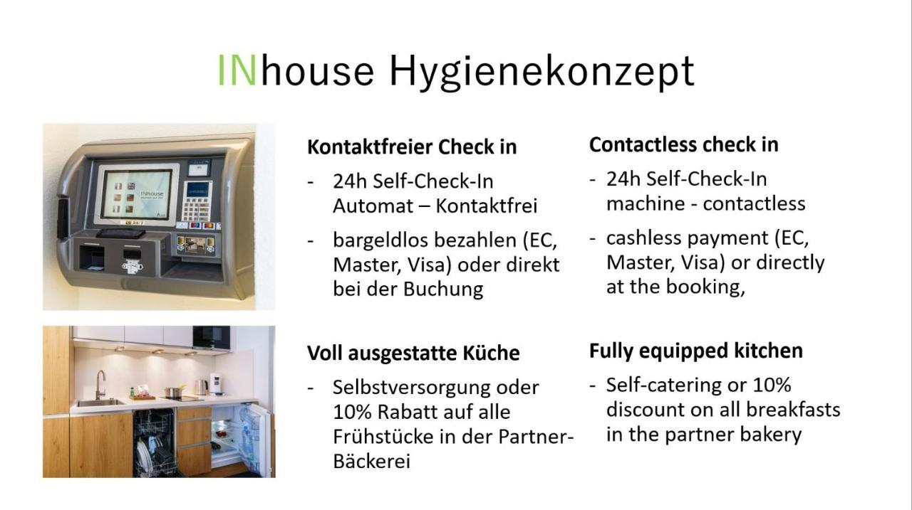 Inhouse - Wohnen Auf Zeit Aparthotel Ingolstadt Buitenkant foto